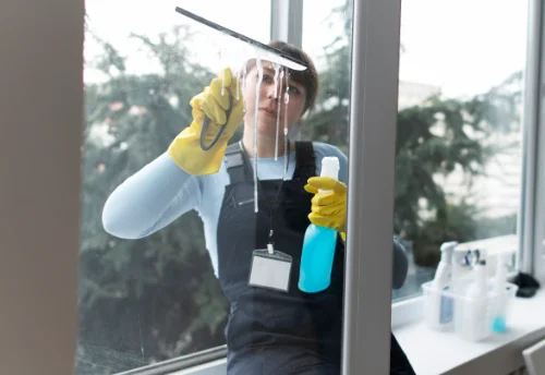 Nettoyage de vitres intérieures et extérieures à Quintal
